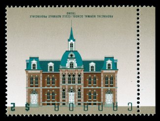 1376b, 1991 $2.00 Brown and multicolored, Inscriptions Inverted, pristine right sheet-margin example of this rare and popular error, well centered, o.g., n.h., extremely fine
only 70 examples are known (Unitrade C$12,000.00).