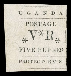 S.G. 54-61, 1896 1a to 5R Typeset issue cplt., includes some sheet-margin examples, quite fresh, a couple natural paper irregularities of no consequence, a very fine and
handsome set (Scott 61-68 $605.00).