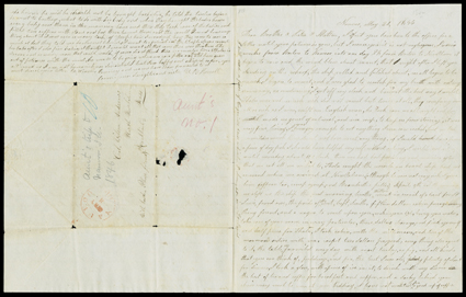 [The Hiding Joseph Smiths Body] They took care of the bodies (of Joseph and Hyrum Smith) and filled the coffins with stone and had them buried and the world does not know any
thing about it.Ursulia B. Hascall Incredible content Autograph Lette