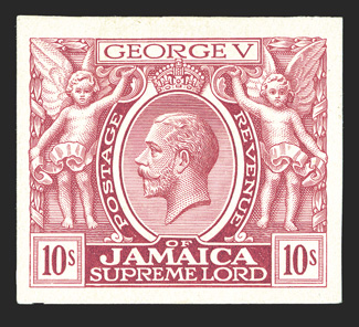 S.G. 89TC, 1920 10- Trial color proof in mauve on thick paper, fresh and extremely fine (Scott 87TC).