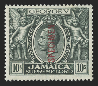 S.G. 91s-103s, 1921-29 ½d-10- Pictorials, overprinted SPECIMEN cplt. set of thirteen, o.g., l.h. or h.r., fresh and fine-very fine (Scott 88-100s).
