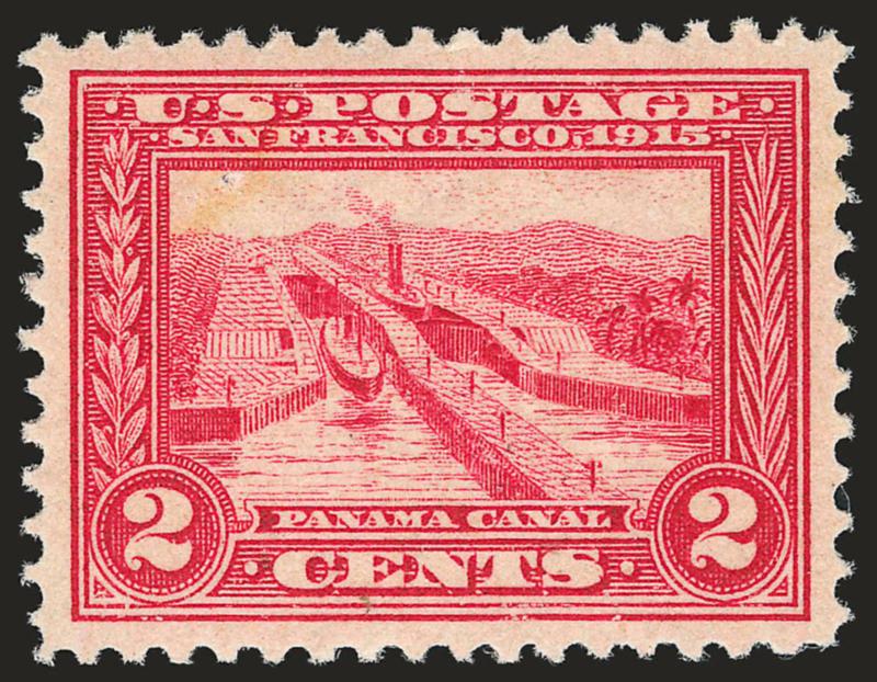 2c Panama-Pacific (398).> Mint N.H., lively color and detailed impression, choice centering with well-balanced margins, fresh and Extremely Fine