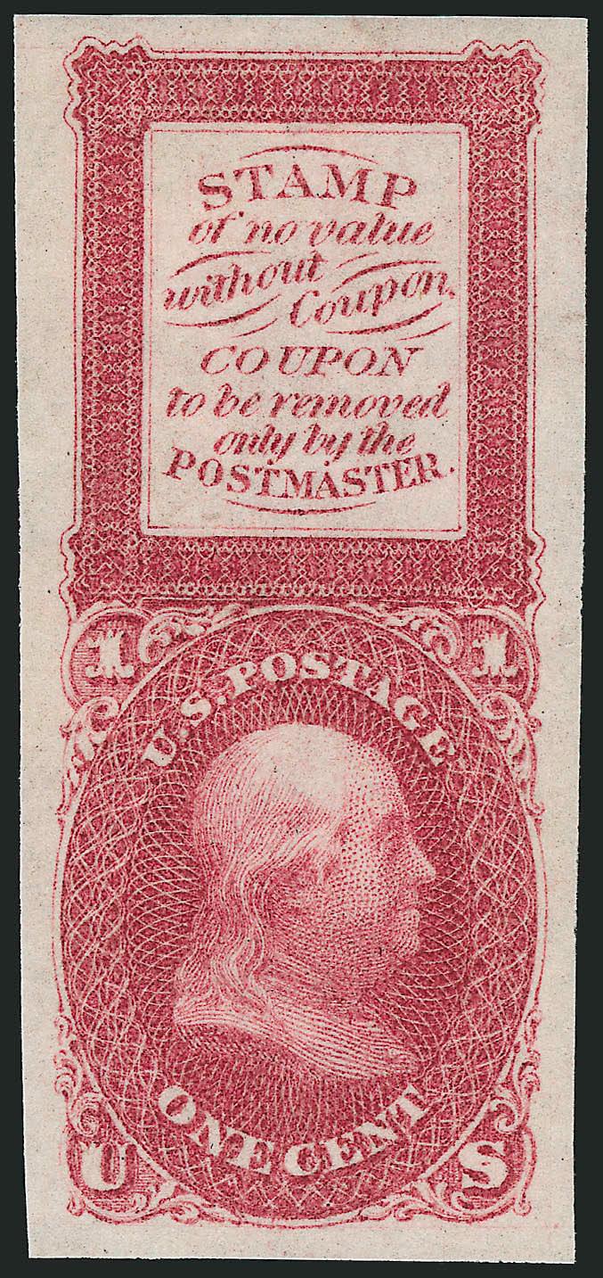 1c 1861 Issue, Wyckoff, Lowenberg Patent Papers (63-E, 63TC6).> Seventeen imperforate and eleven perforated, one of first with Bowlsby coupon, wide range of colors, overall Fine-Very Fine