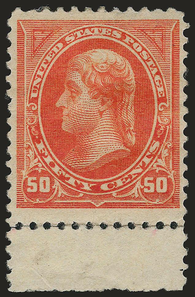 1c-50c 1894 Issue (246, 249-251, 254-260).> 50c with selvage at bottom, original gum, mixed condition, otherwise Fine