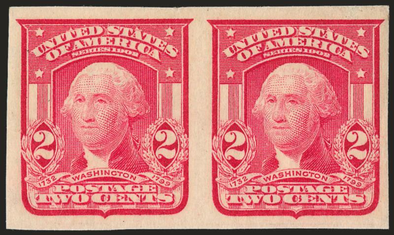 1c-$2.00 1902 Issue (300-309, 312).> Last unused (regummed), bright colors, few flaws, most Fine-Very Fine, also incl. pairs of Nos. 314 and 320, the $2.00 with 2004 P.S.E. certificate