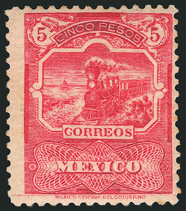 MEXICO, 1898, 5p Carmine Rose (290).> Original gum, h.r., Fine