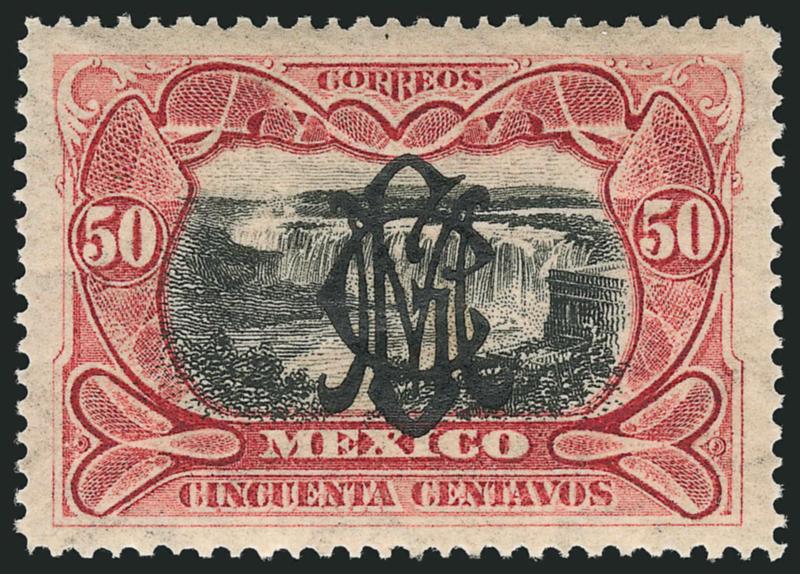 MEXICO, 1915, 50c Red Lilac and Black (446).> Lightly hinged, Very Fine