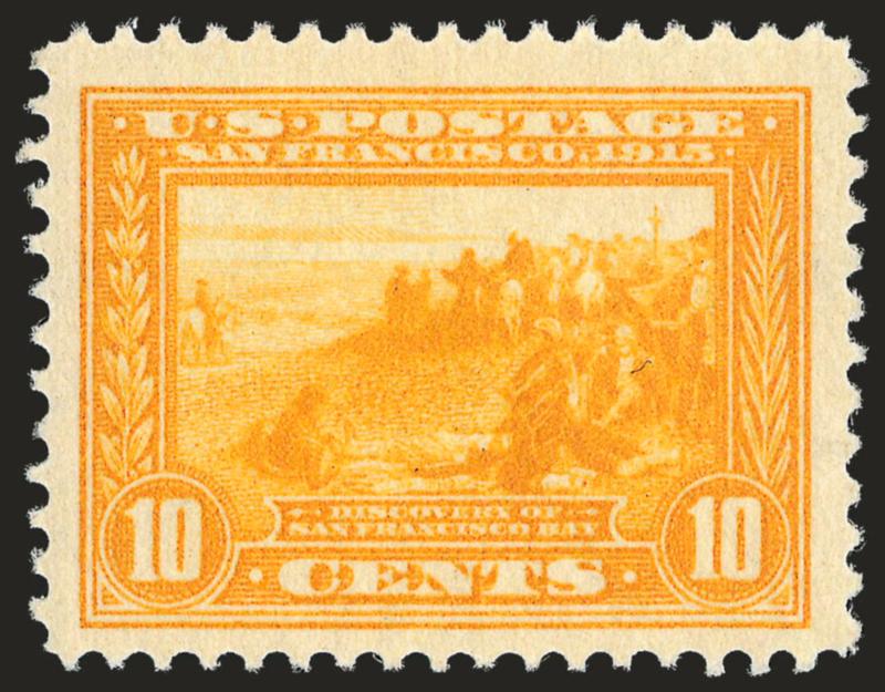 1c-10c Panama-Pacific, Perf 12, 10 (399-400, 401-402).> 1c faintly hinged, others Mint N.H., choice margins and centering, Very Fine-Extremely Fine