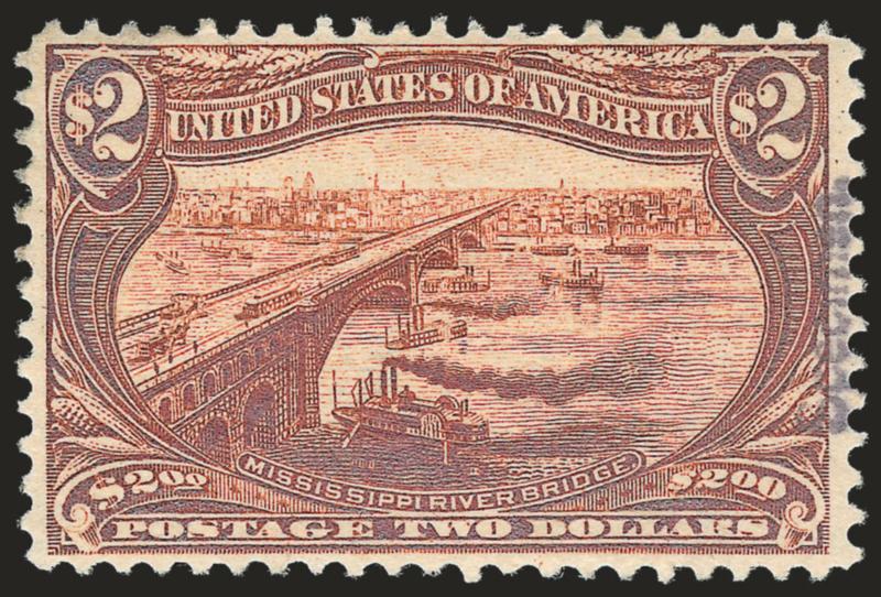 1c-$2.00 Trans-Mississippi, Specimen Ovpt. (285S-293S).> Mostly with Specimen reading up at sides except 5c at bottom, original gum, few small faults, appear Fine-Very Fine, scarce set