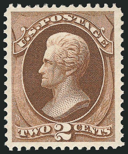 2c Red Brown (146).> Original gum, pretty shade on crisp paper, wide margins, Very Fine and choice, a pretty stamp, with 1993 and 2002 P.F. certificates