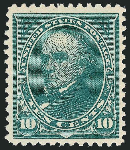 10c Dark Green (273).> Mint N.H., bright shade, crisp paper, Very Fine and choice, with 1997 and 2005 .fs