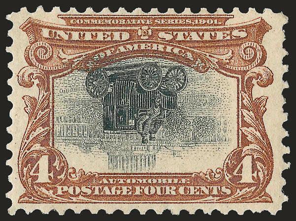 4c Pan-American, Center Inverted (296a).> Beautiful colors, usual slightly disturbed original gum, unusually well-centered and fresh<><>^VERY FINE AND CHOICE EXAMPLE OF THE 4-CENT PAN-AMERICAN INVERT. SCARCE IN
SUCH PRISTINE CONDITION.^<><>The 4c