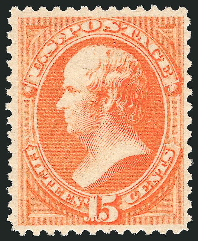 15c Red Orange (189).> Mint N.H., vibrant color as fresh as the day it was printed, well-balanced margins, Very Fine and choice