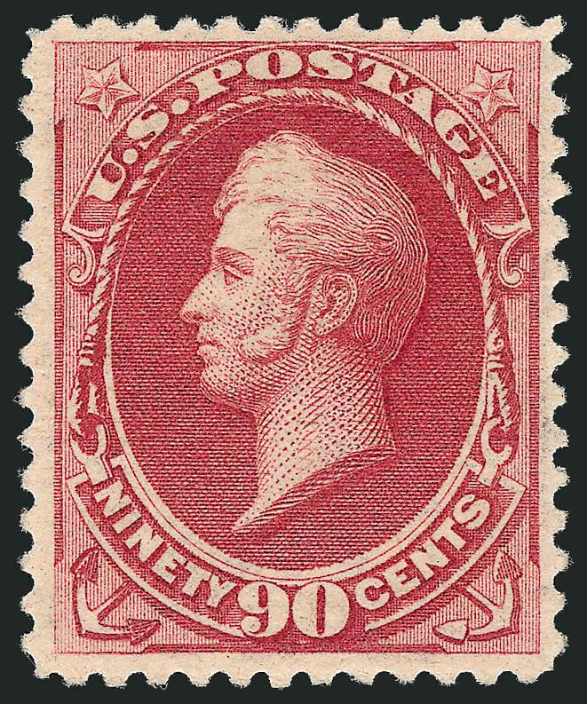 90c Carmine (191).> Original gum, lightly hinged, bright shade, fresh and Fine, quite attractive