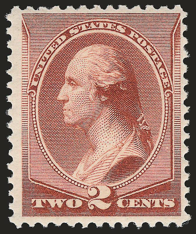 2c Pale Red Brown, Special Printing (211B).> Original gum, lightly hinged, bright color and clear impression, Very Fine, with 1970 P.F. certificate