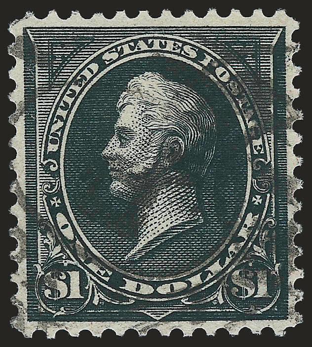 $1.00 Black, Ty. II (276A).> Well-centered, light oval registry cancel, Very Fine, 2008 P.S.E. certificate