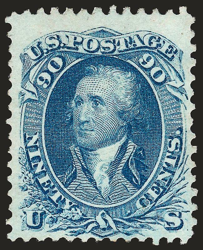 90c Blue (72).> Unused (no gum), bright shade, fresh and Fine