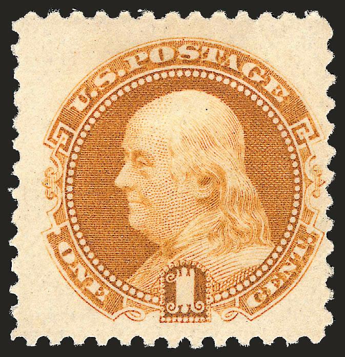 1c Buff, 1880 Re-Issue (133).> Original gum, radiant color, fresh and Fine
