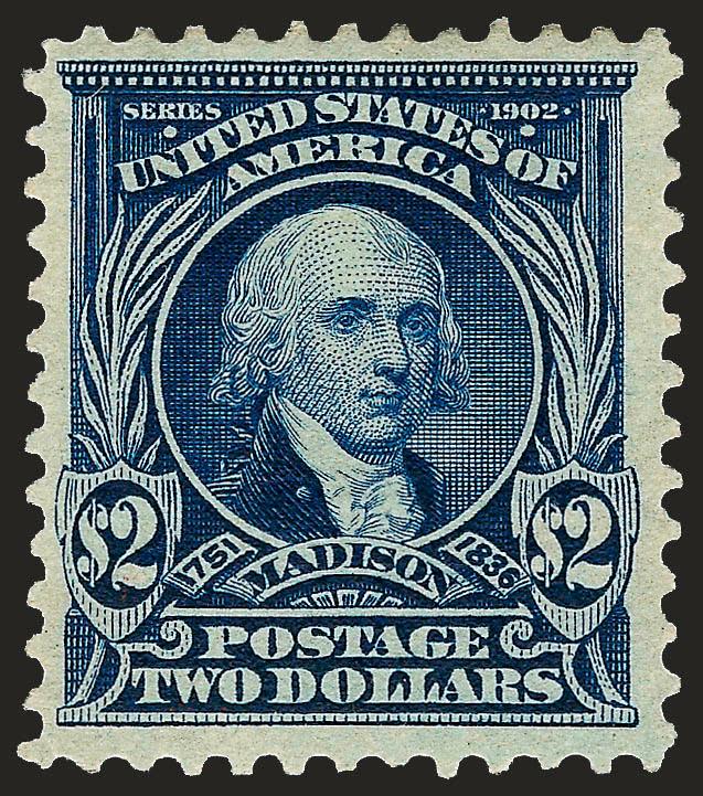 $2.00 Dark Blue (312).> Attractive margins and rich color, clear impression, Very Fine, with 2008 P.S.E. certificate