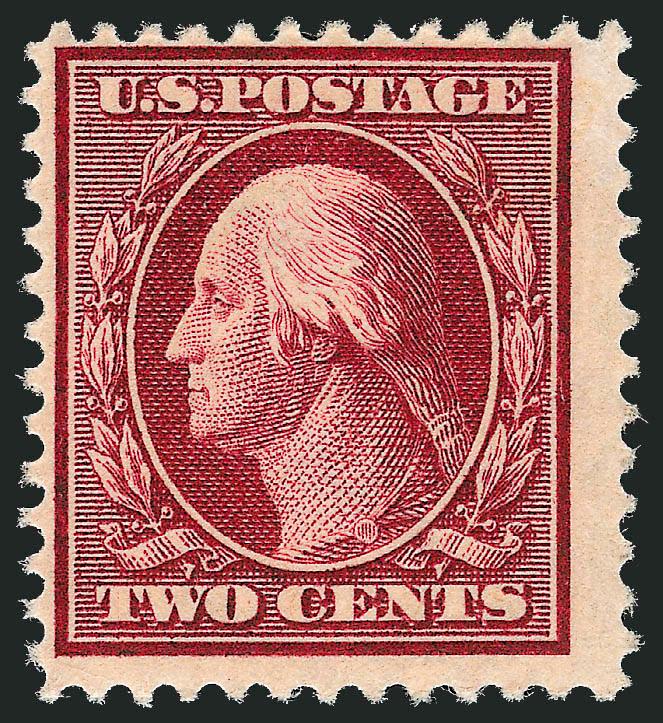 2c Lake (375b).> Faintly hinged, usual centering, Fine for this scarce shade variety. with 2008 P.S.E. certificate
