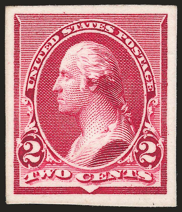 1c-90c 1890 Issue, Plate Proofs on Card (219P4-229P4).> Complete set, most with large margins, Very Fine-Extremely Fine