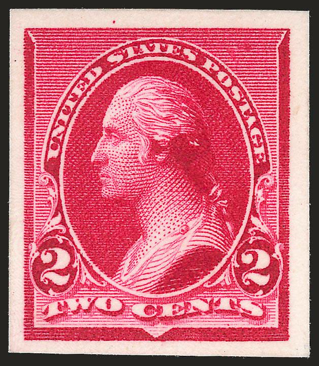1c-90c 1890 Issue, Plate Proofs on Card (219P4-229P4).> Complete set, large margins all around, fresh and Very Fine set