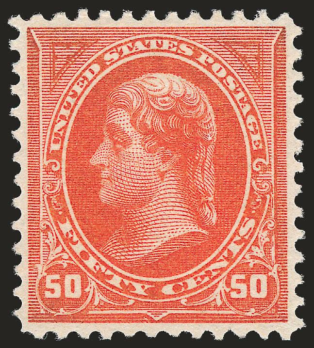 50c Orange (260).> Original gum, choice centering, Extremely Fine, with 2008 P.S.E. certificate (OGph, XF 90 SMQ $900.00)
