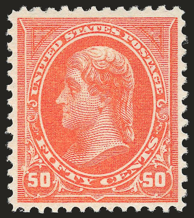 50c Orange (260).> Original gum, lightly hinged, vibrant color, well-balanced margins, Very Fine and choice, a pretty stamp