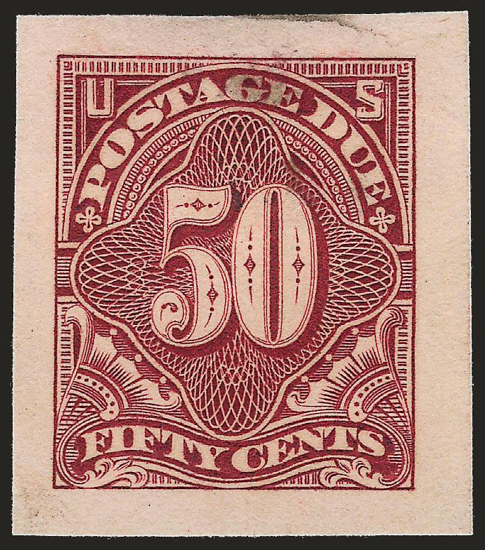 1c-50c 1894, Panama-Pacific Small Die Proofs on Wove (J31P2a-J37P2a).> Fresh colors, more moderate toning than usually found, rich colors, few small faults incl. thin spots or translucencies from hinges<><>^VERY
FINE APPEARANCE. A RARE COMPLETE SET