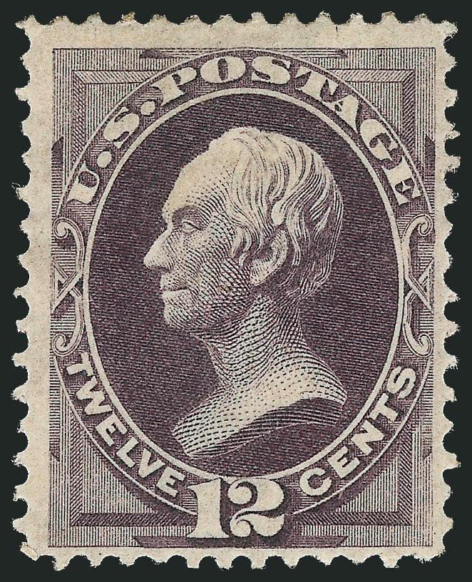12c Dull Violet (151).> Original gum, deep rich color and proof-like impression, fresh and Very Fine, ex Hoffman, with 2001 P.F. certificate