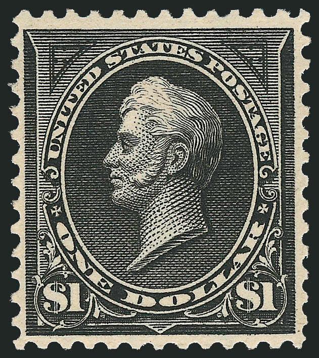 $1.00 Black, Ty. I (276).> Mint N.H., well-balanced margins and nicely centered, intense shade, Very Fine and choice, ex Whitman, with 1994 and 2009 P.F. certificates