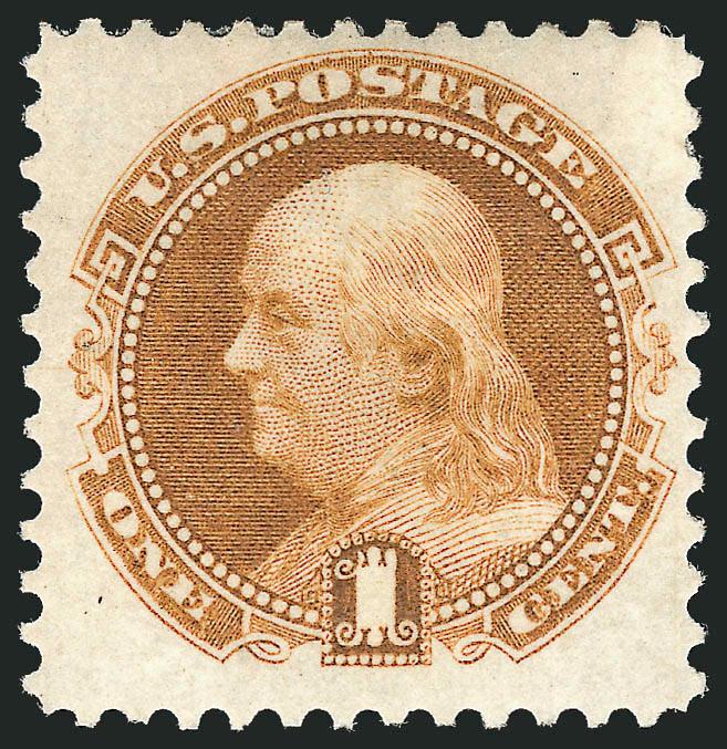 1c Buff, Re-Issue (123).> Original gum, minor h.r., fresh and Very Fine
