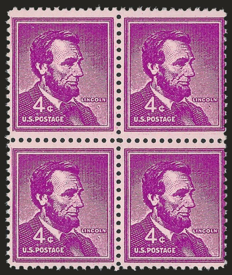 Postal and Collector Forgeries.> Six forgeries, incl. pair of Scott design Type A88 (similar to No. 248, defective), block of design Type A483, singles of design Type A815 and A815A (two, one imperforate) and
block of design Type A924, interesting gr