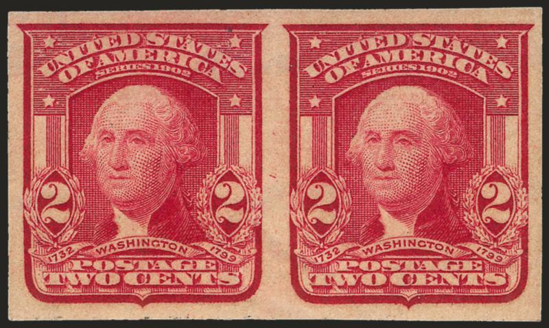 1c-2c 1903-06 Issue (314, 319, 319f, 320-320A).> Mint N.H., imperforates in pairs, singles of Nos. 319 and 319f, choice margins and centering, Very Fine-Extremely Fine