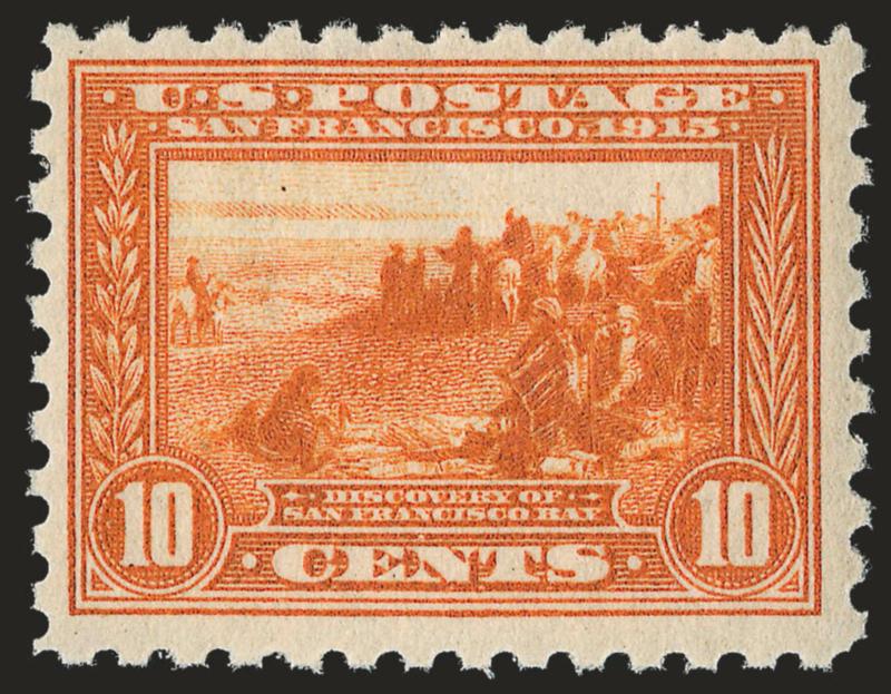 10c Panama-Pacific, Perf 10 (404).> Mint N.H., intense shade, fresh and Fine