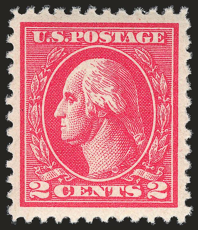 2c Carmine, Ty. VI (528A).> Mint N.H., vivid color on bright paper, Extremely Fine Gem, with 2009 P.S.E. certificate (XF-Superb 95 SMQ $840.00)